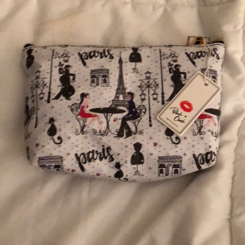 Paris makeup bag